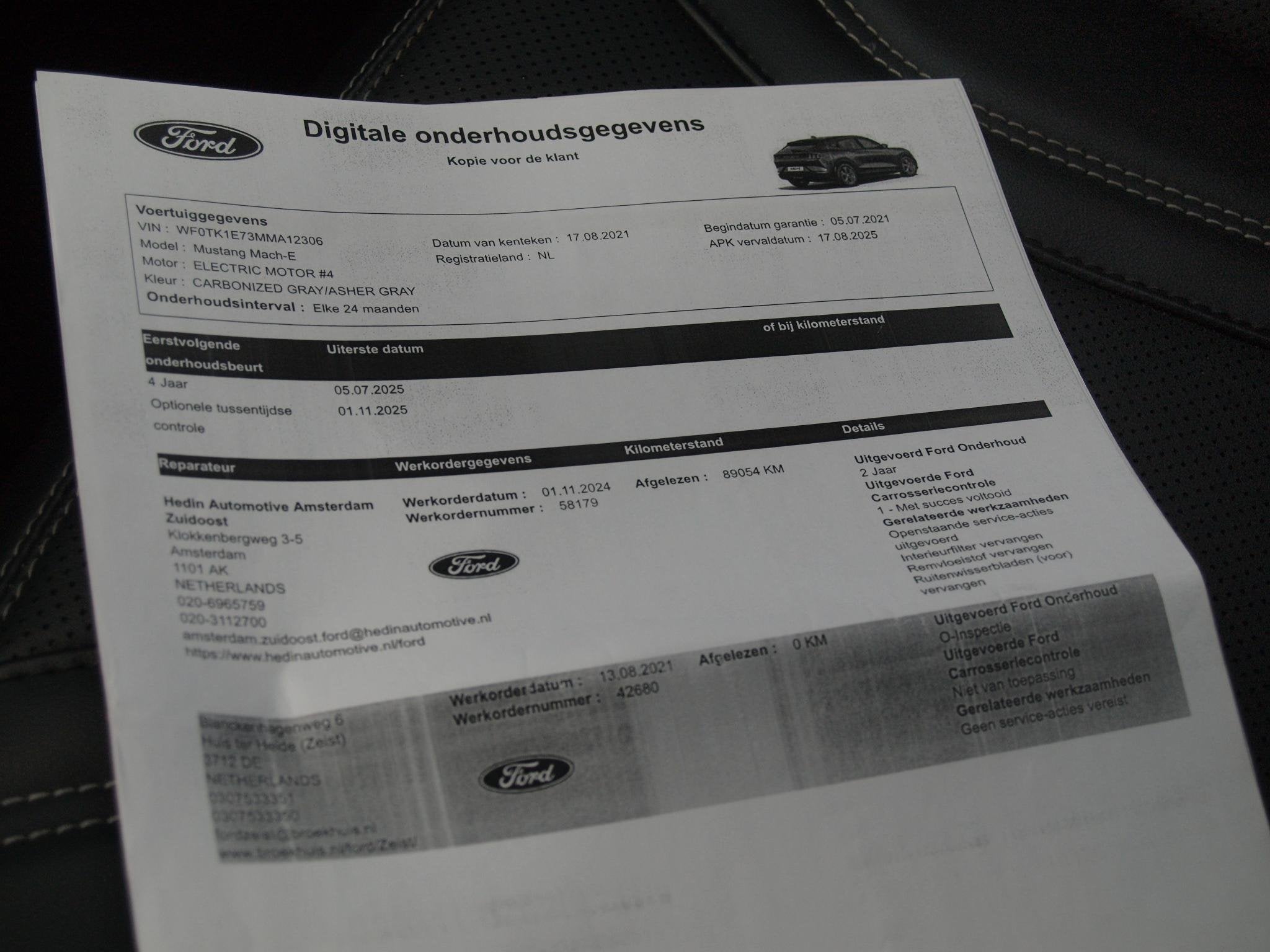 Foto 30 van Ford Mustang Mach-E Extended RWD 98 kWh | Panoramadak | Bang