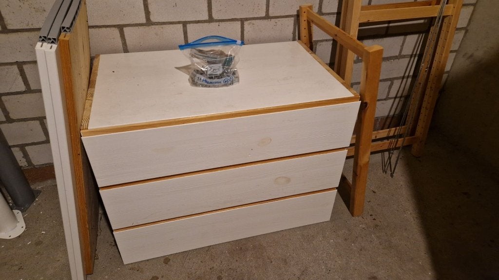 IKEA IVAR ladekast, stelling en planken, Ophalen, Gebruikt, Eikenhout, 50 tot 100 cm