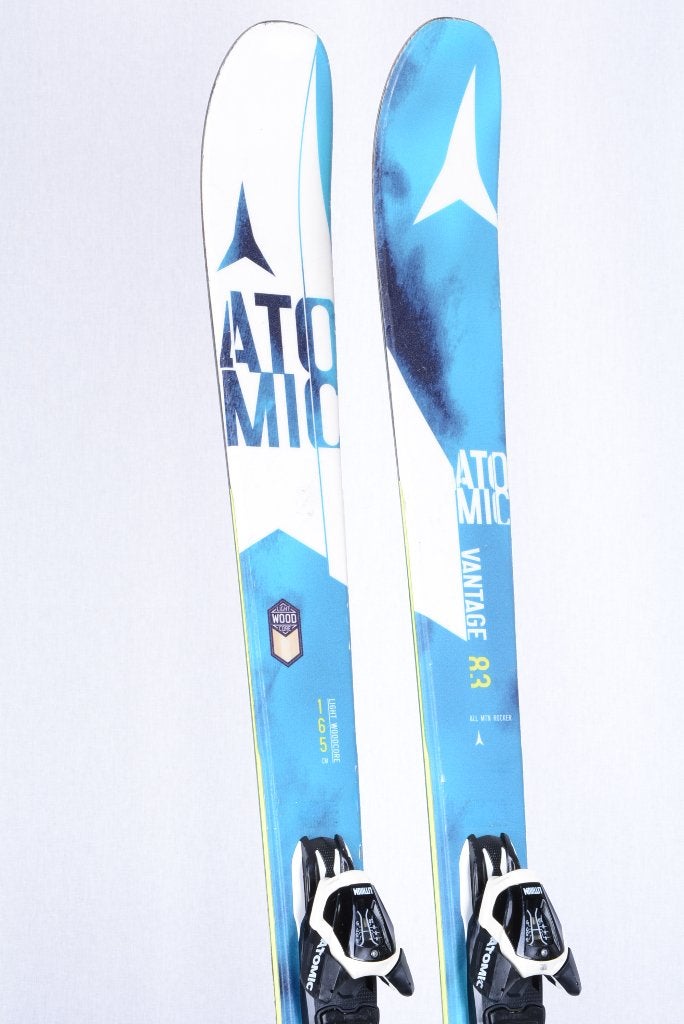 173 ski's ATOMIC VANTAGE 83, blue/white, woodcore, 160 tot 180 cm, Gebruikt, Verzenden, Carve