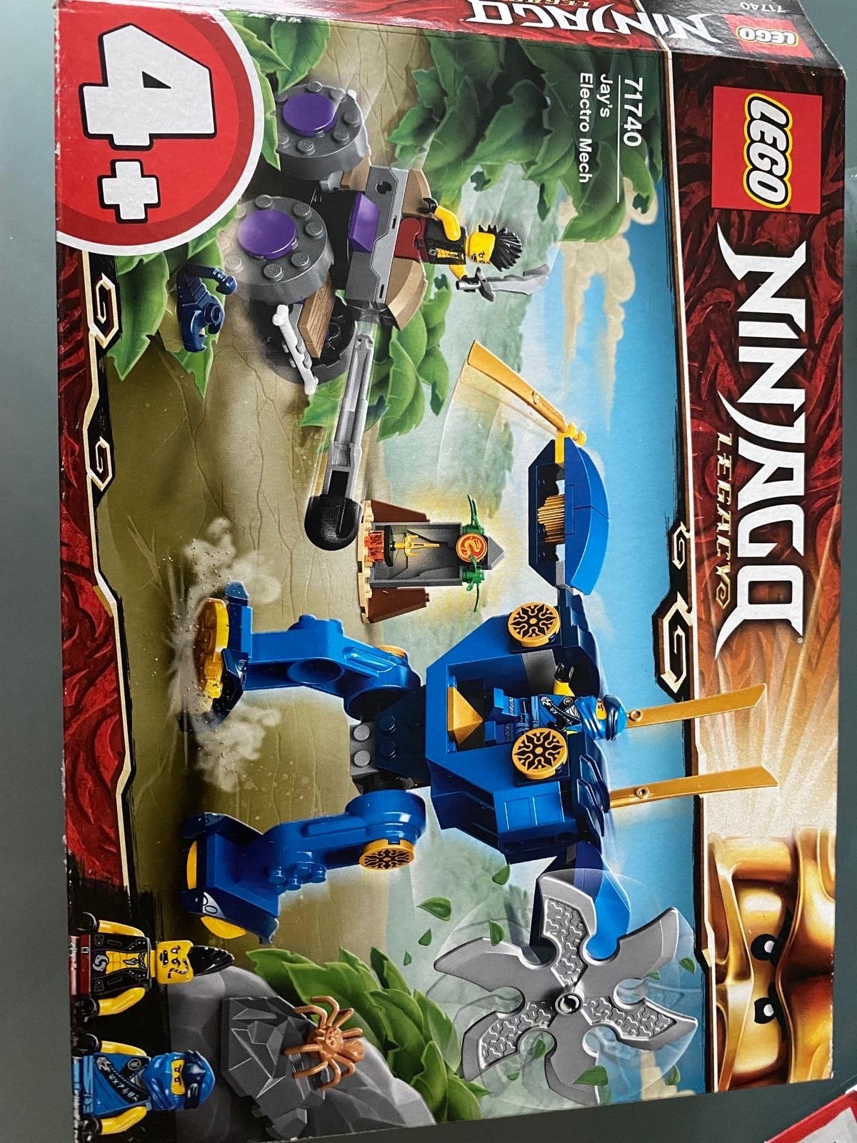 LEGO Ninjago 71740: Jay’s Electro Mecha, Lego, Ophalen of Verzenden, Zo goed als nieuw, Compleet