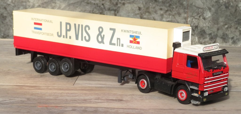 TEKNO Scania 142, Ophalen of Verzenden, Zo goed als nieuw, Bus of Vrachtwagen, Tekno
