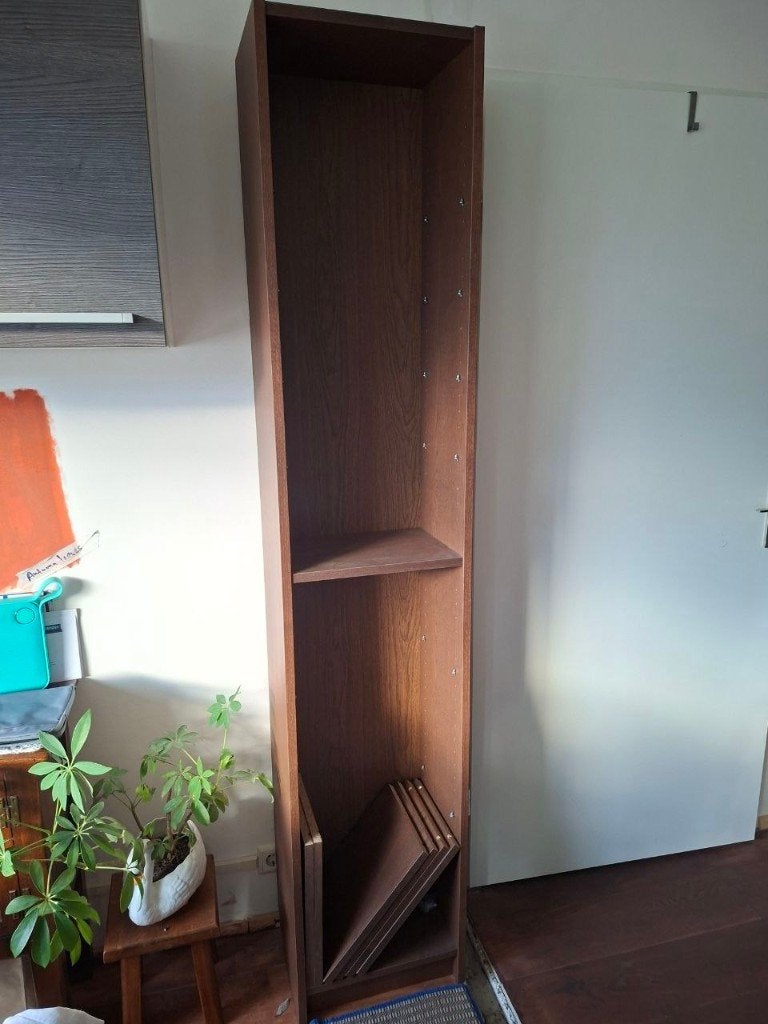 Ikea Billy boekenkast bruin, Ophalen, Met plank(en), Minder dan 50 cm, Gebruikt
