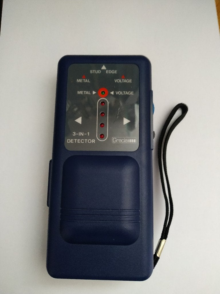 3 in 1 metaal en stroomdetector, Ophalen of Verzenden, Gebruikt