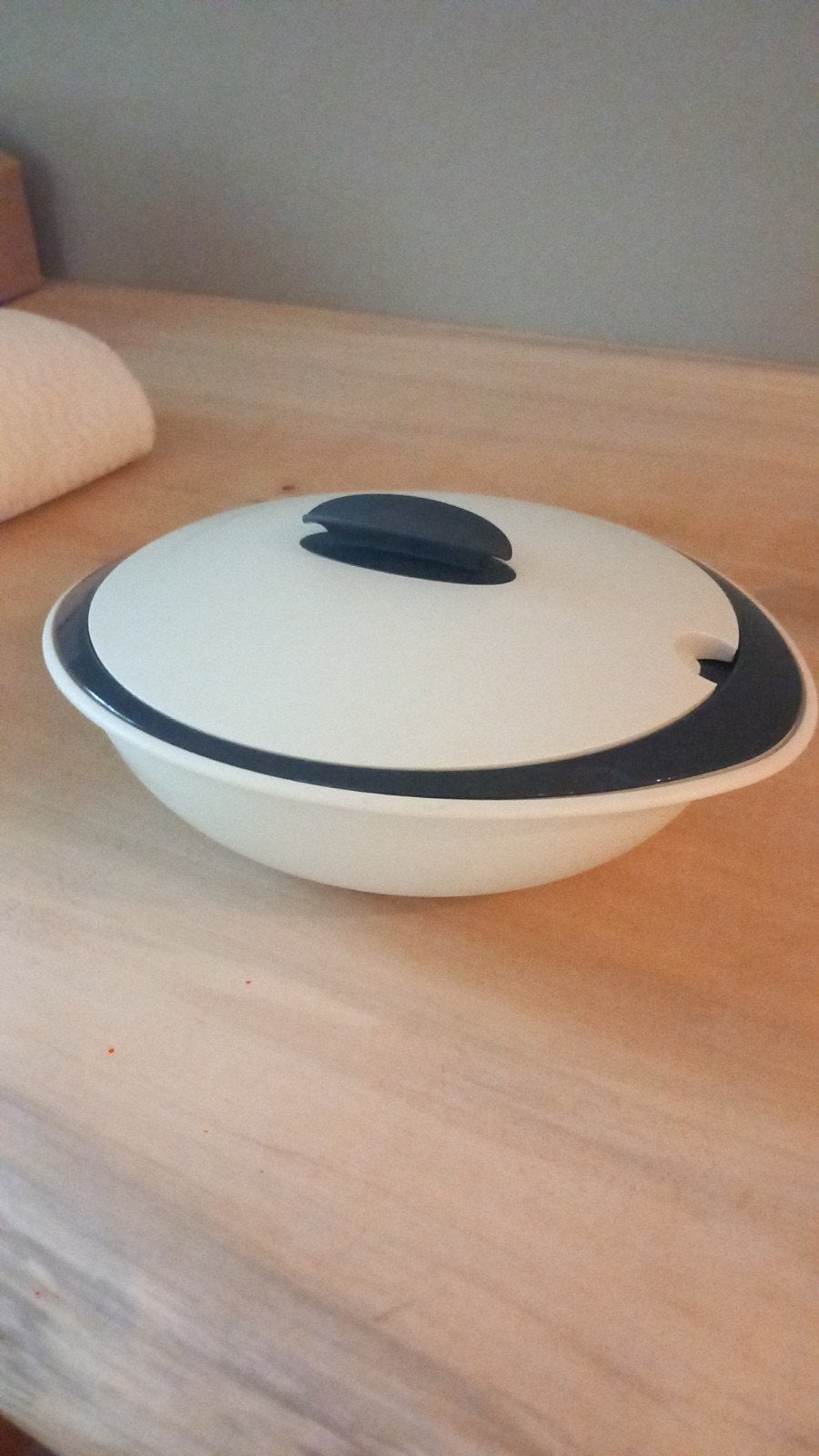 Tupperware warmhoudschaal, Overige typen, Kunststof, Ophalen of Verzenden, Zo goed als nieuw