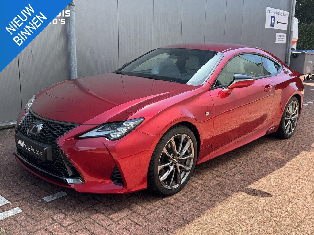 Lexus RC 300h F SPORT 1ste-Eigenaar Dealer TOP AUTO, Automaat, Achterwielaandrijving, Gebruikt, 4 stoelen