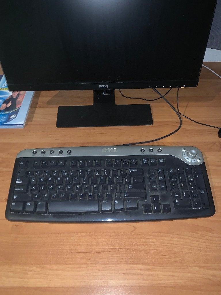 Dell PS2 Multimedia gaming toetsenbord RT7D30, Computers en Software, Toetsenborden, Gebruikt, Ophalen of Verzenden, Dell, Qwerty