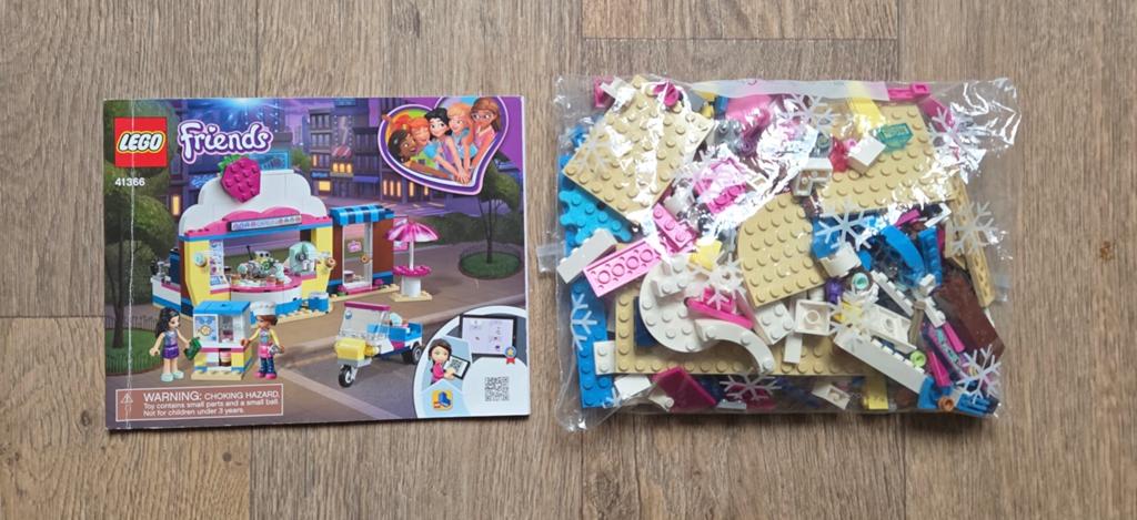 Lego Friends set 41366 Olivia’s Cupcake Cafe, Lego, Compleet, Friends, Ophalen of Verzenden