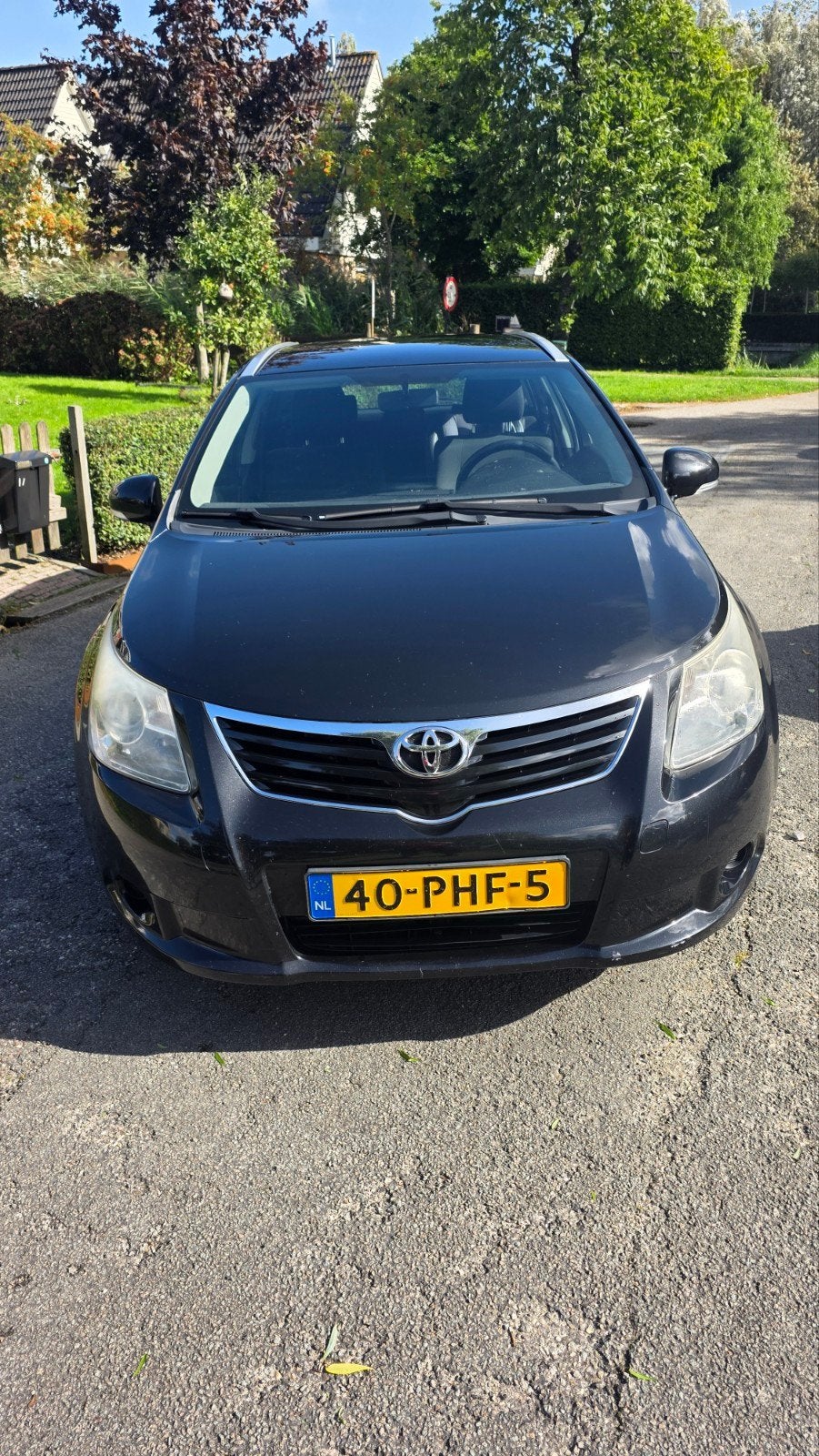 Toyota Avensis 1.8 16V Vvt-i Wagon 2011 Zwart, Auto's, Voorwielaandrijving, Avensis, Zwart, 4 cilinders