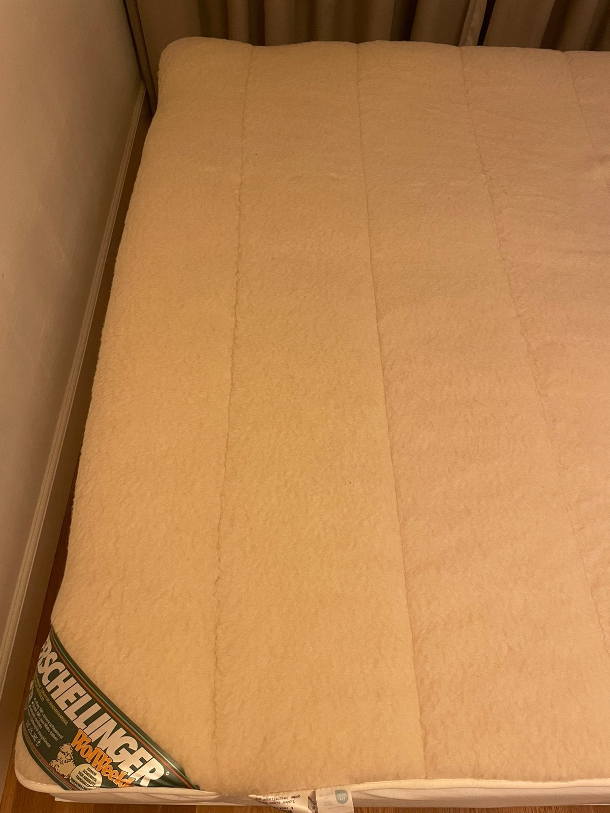 Terschellinger Wollen Slaapvacht 160x200cm, Beige, Tweepersoons, Ophalen of Verzenden, Zo goed als nieuw