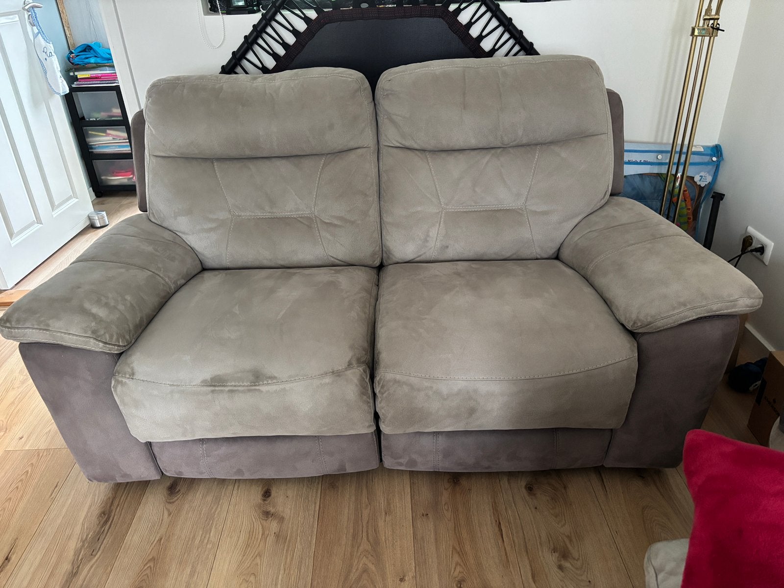 Electric sofa 2 seats + 1 individual, Huis en Inrichting, Ophalen of Verzenden, Gebruikt, Tweepersoons, Rechte bank