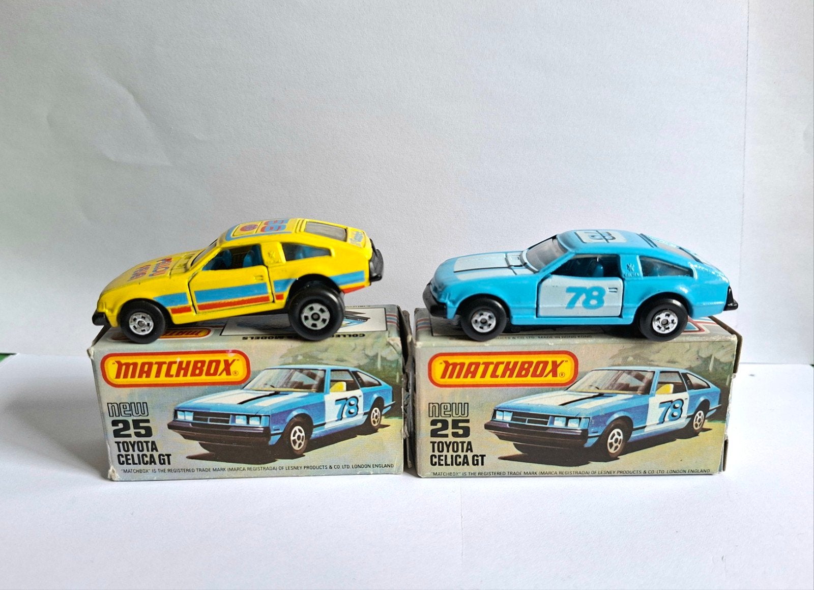 Matchbox superfast 25 Toyota celica, Ophalen of Verzenden, Auto, Matchbox
