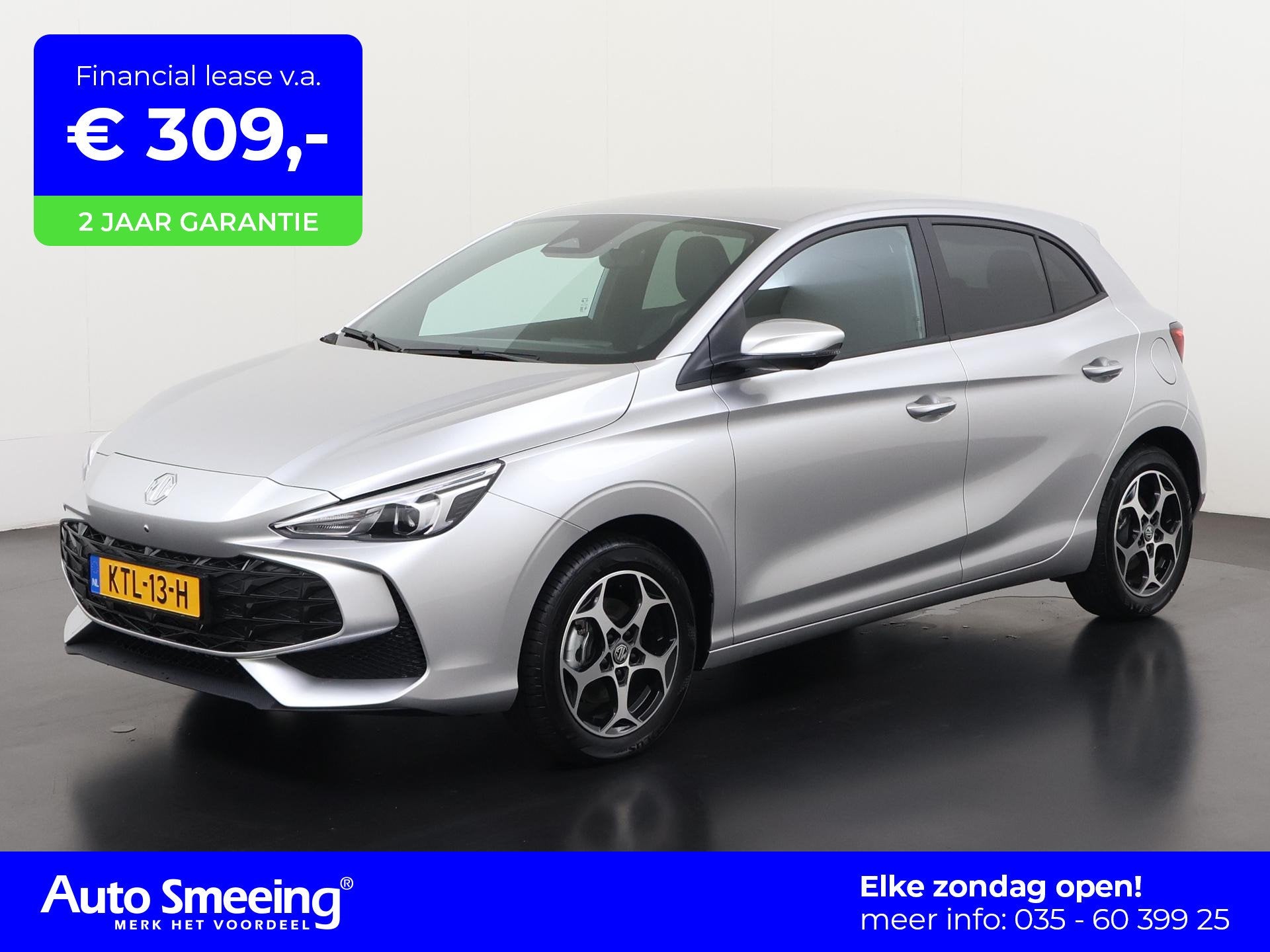 MG MG3 Hybrid+ 1.5 Hybrid+ Luxury | 360° Camera | Stuur & S, Auto's, 12 maanden, 4 cilinders, 1283 kg, Bedrijf