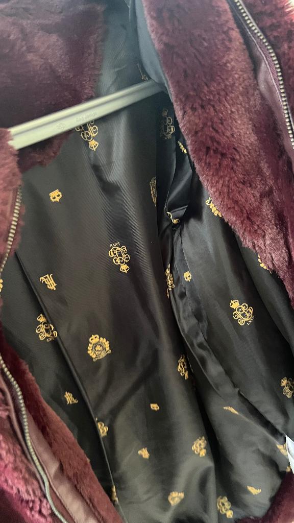 Ralph Lauren bordeaux/paarse jas XS - nieuw, nooit gedragen, Kleding | Dames, Jassen | Winter, Paars, Nieuw, Ophalen of Verzenden