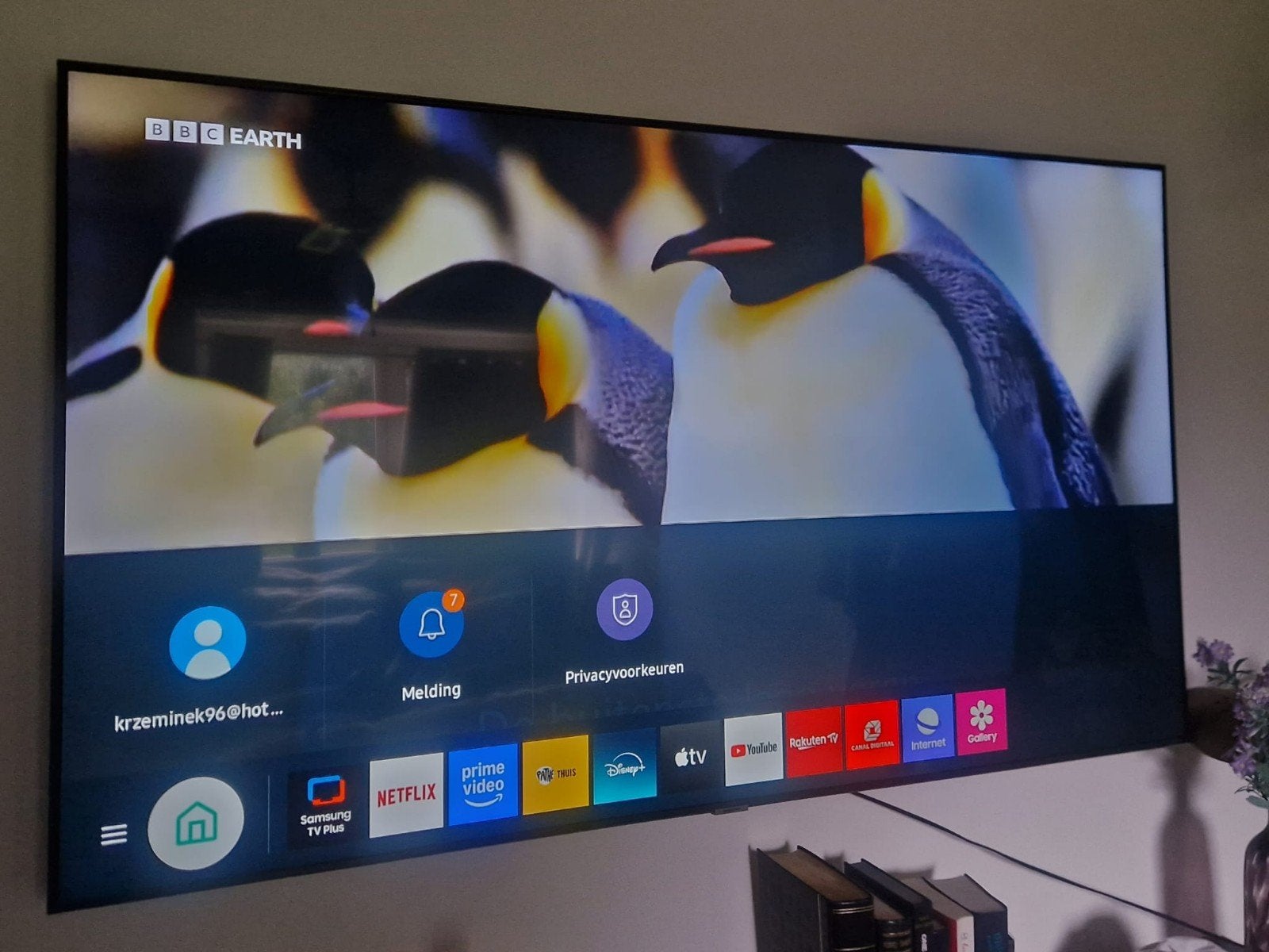 Samsung 65 inch 4K UHD Smart TV, model UE65AU7172, Audio, Tv en Foto, Ophalen, 50 Hz, Samsung, 100 cm of meer