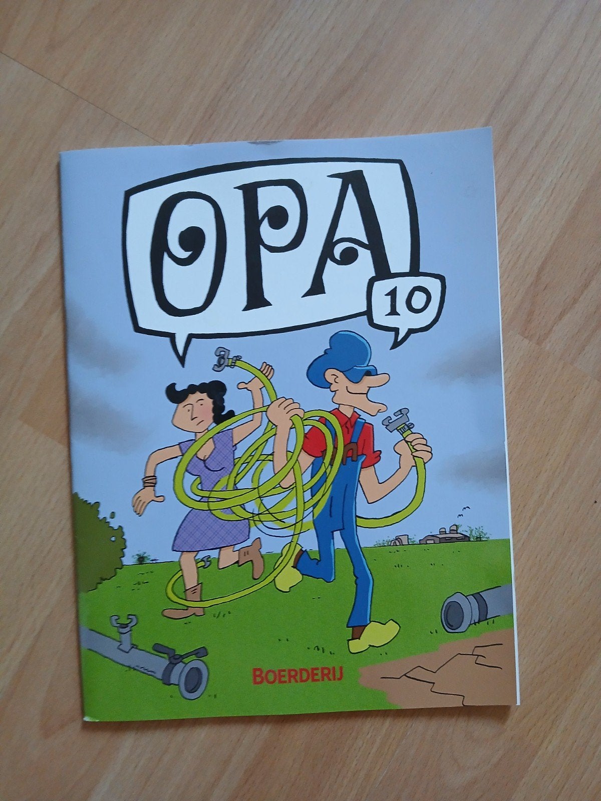 Opa 10., Ophalen, Eén stripboek, Nieuw, Herman
