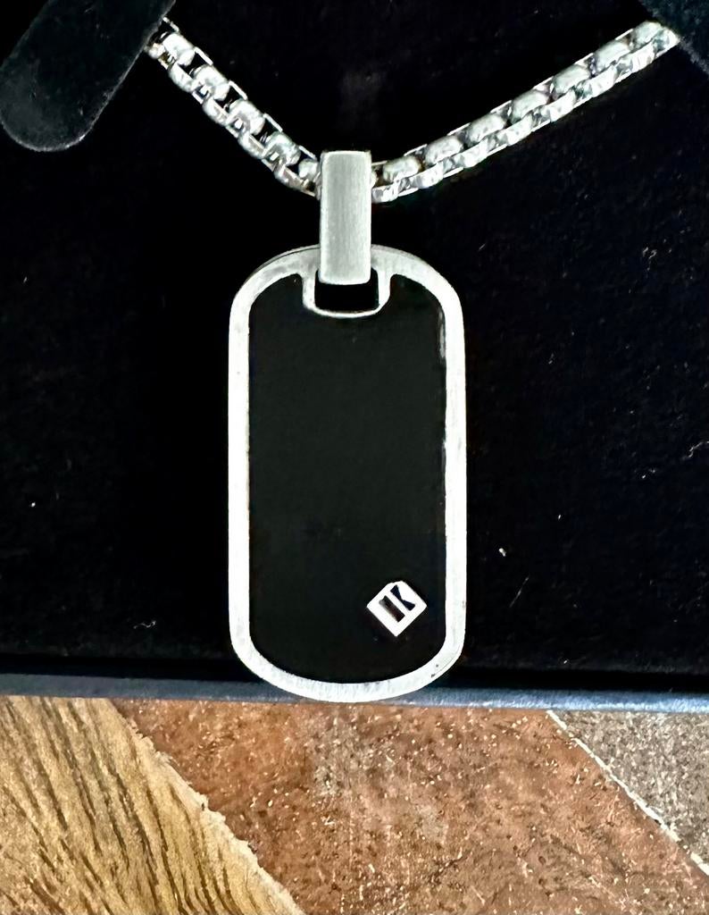 KETTING GUARDIAN ALPHA SIERRA MET 50%KORTING! 💯%NIEUW, Ophalen of Verzenden, Nieuw, Zilver