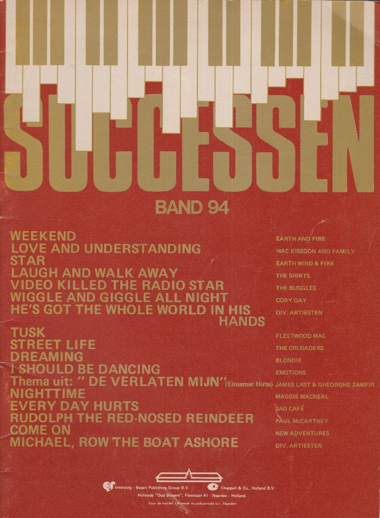 SUCCESSEN - BAND 94, Ophalen of Verzenden, Gebruikt, Artiest of Componist, Populair