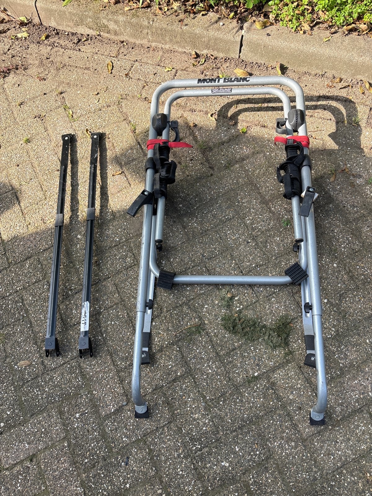 Mont Blanc Fietsendrager voor 3 fietsen - Achterklep, Auto diversen, Ophalen, 3 fietsen of meer, Gebruikt, Achterklepdrager