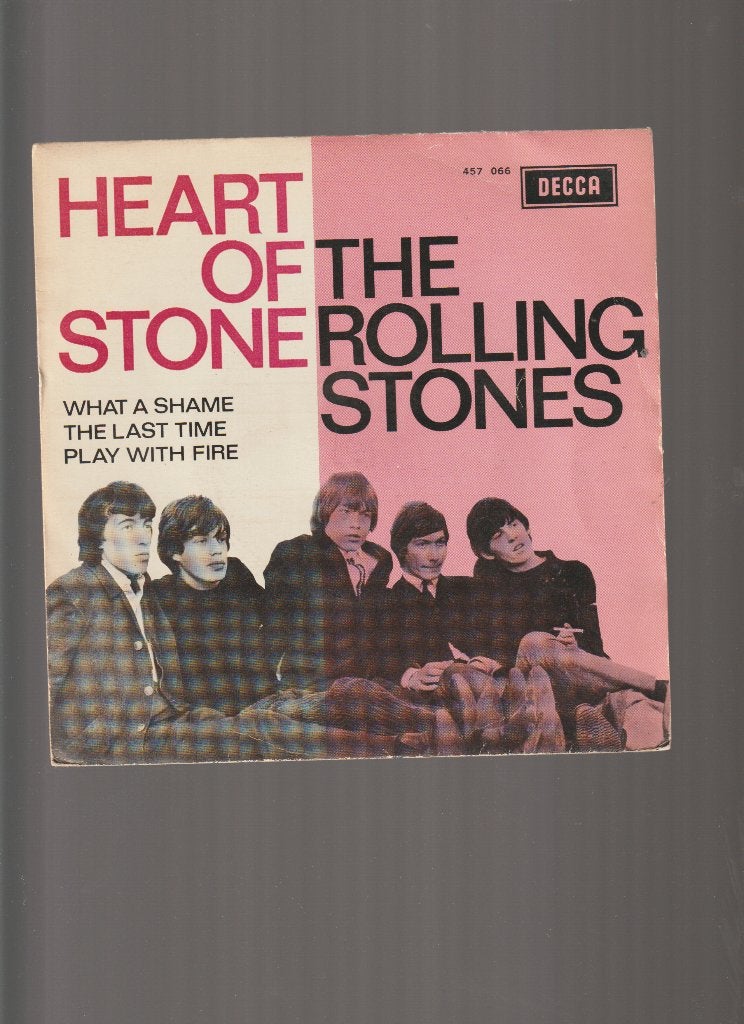 VINYL EP / THE ROLLING STONES  --  HEART  OF  STONE, EP, Verzenden, 7 inch, Zo goed als nieuw