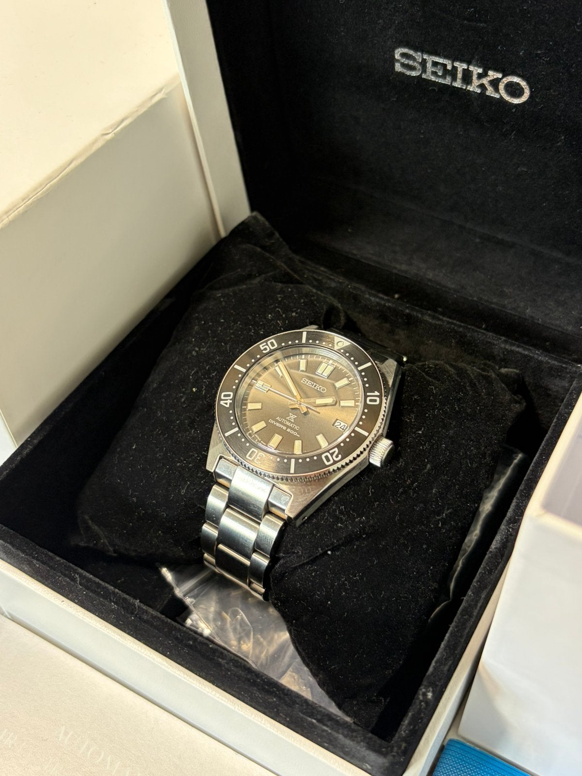 Seiko Prospex SPB143J1 – 1965 Heritage Diver, Ophalen of Verzenden, Zo goed als nieuw, Staal, Seiko