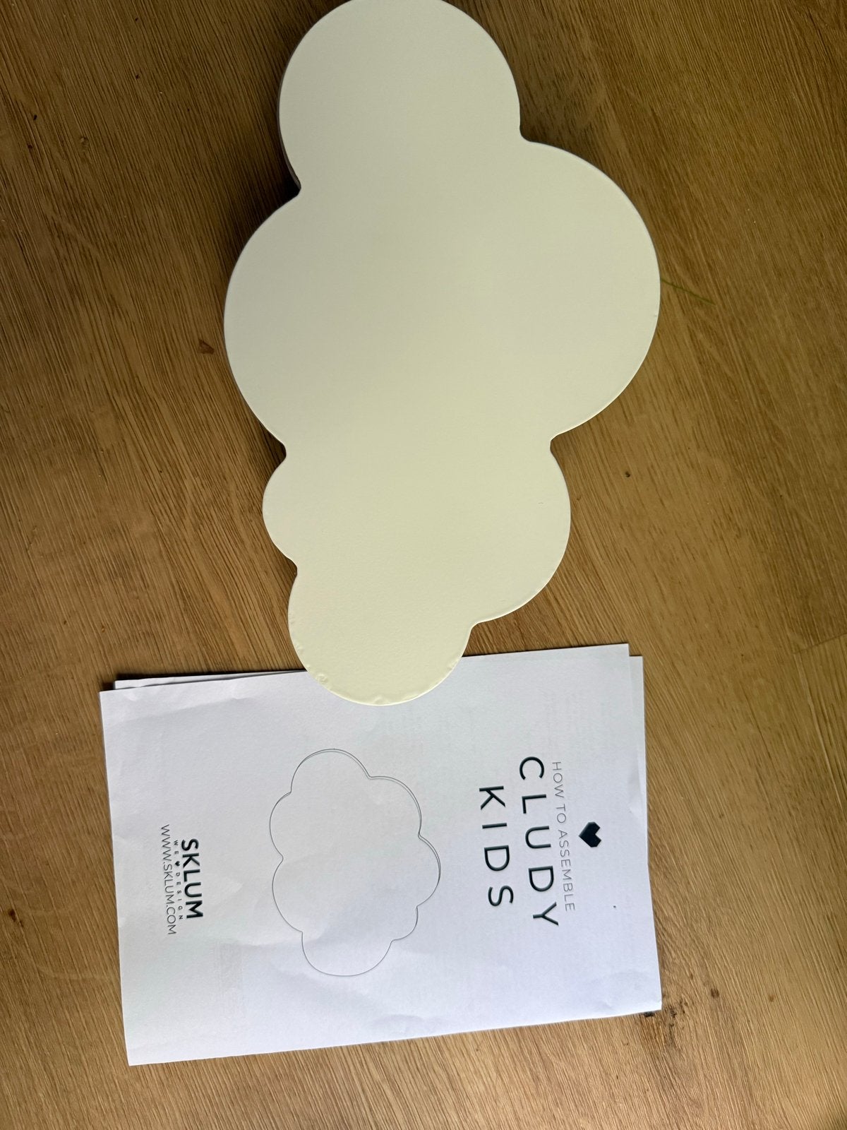 Nieuwe Sklum Cludy Kids Lamp - Wolk design, Overige merken, Nieuw, Ophalen of Verzenden, Wit