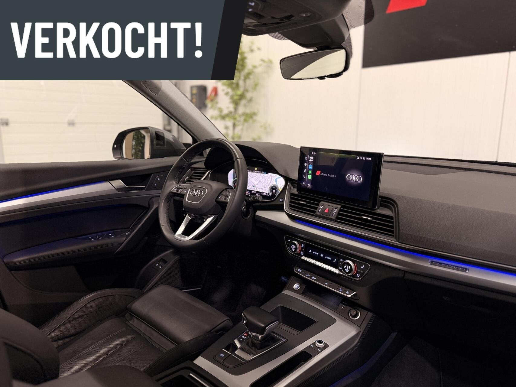 Audi Q5 55 TFSI e S edition Competition|Luchtv|B&O|HUD|Pano|, Auto's, Automaat, Dealer onderhouden, Gebruikt, 4 cilinders