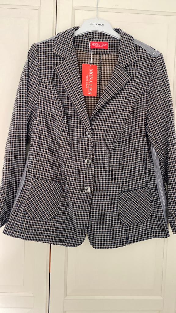 Mona Lisa luxe stretch blazer 44/46, Kleding | Dames, Verzenden, Nieuw