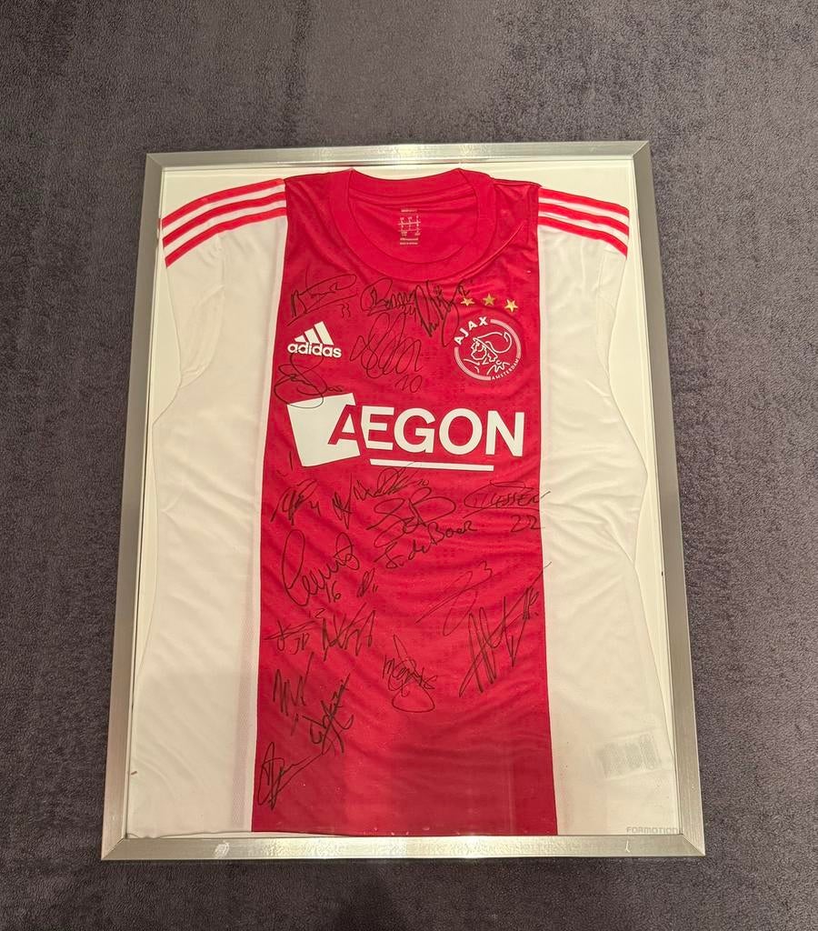Ajax Shirt Gesigneerd 2013-2014, Ophalen, Zo goed als nieuw