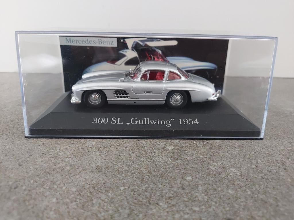 Mercedes-Benz 300 SL "Gullwing" 1954 schaalmodel, Ophalen of Verzenden, Zo goed als nieuw, Auto, Overige merken