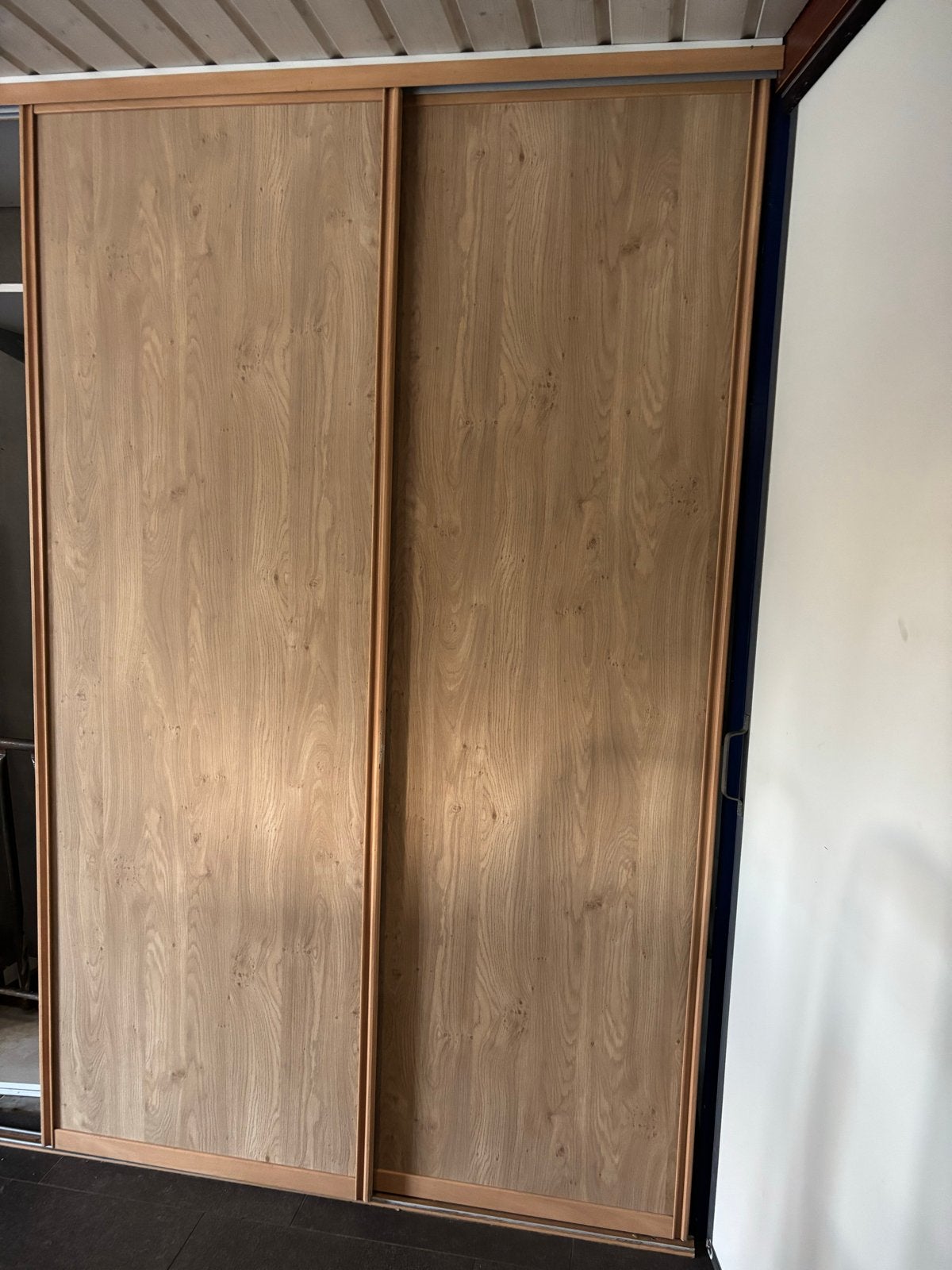 Kast schuifdeuren 70x235 cm  met rail - 4x  schuifdeuren, Ophalen, Gebruikt, 200 cm of meer, 50 tot 100 cm