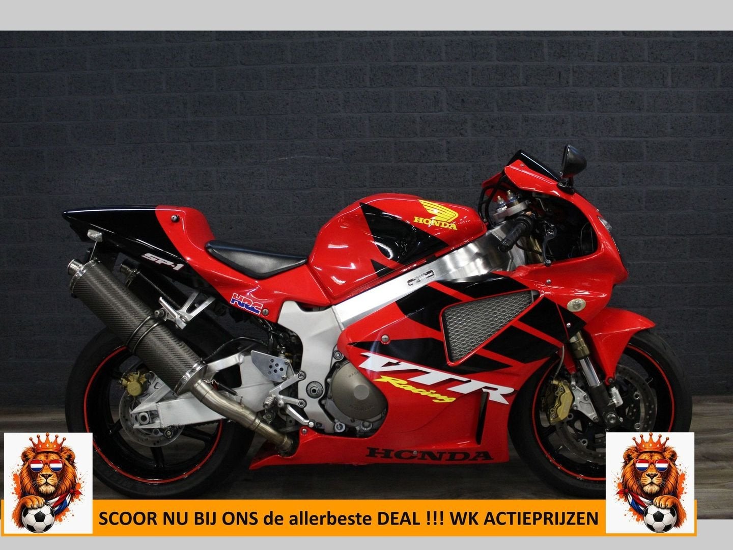 HONDA VTR 1000 SP 1 (bj 2000) SP1 Unieke Machine, Motoren, HONDA, Motorrijbewijs A, Bedrijf, Onbekend