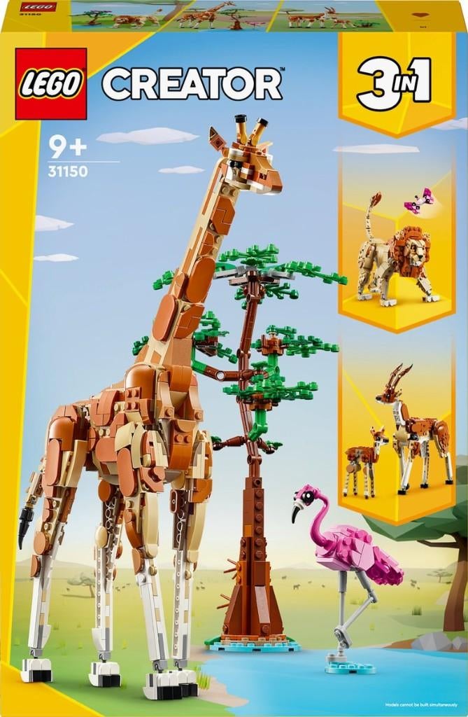 Lego Creator 31150 Safaridieren NIEUW, Lego, Lego, Nieuw, Ophalen of Verzenden