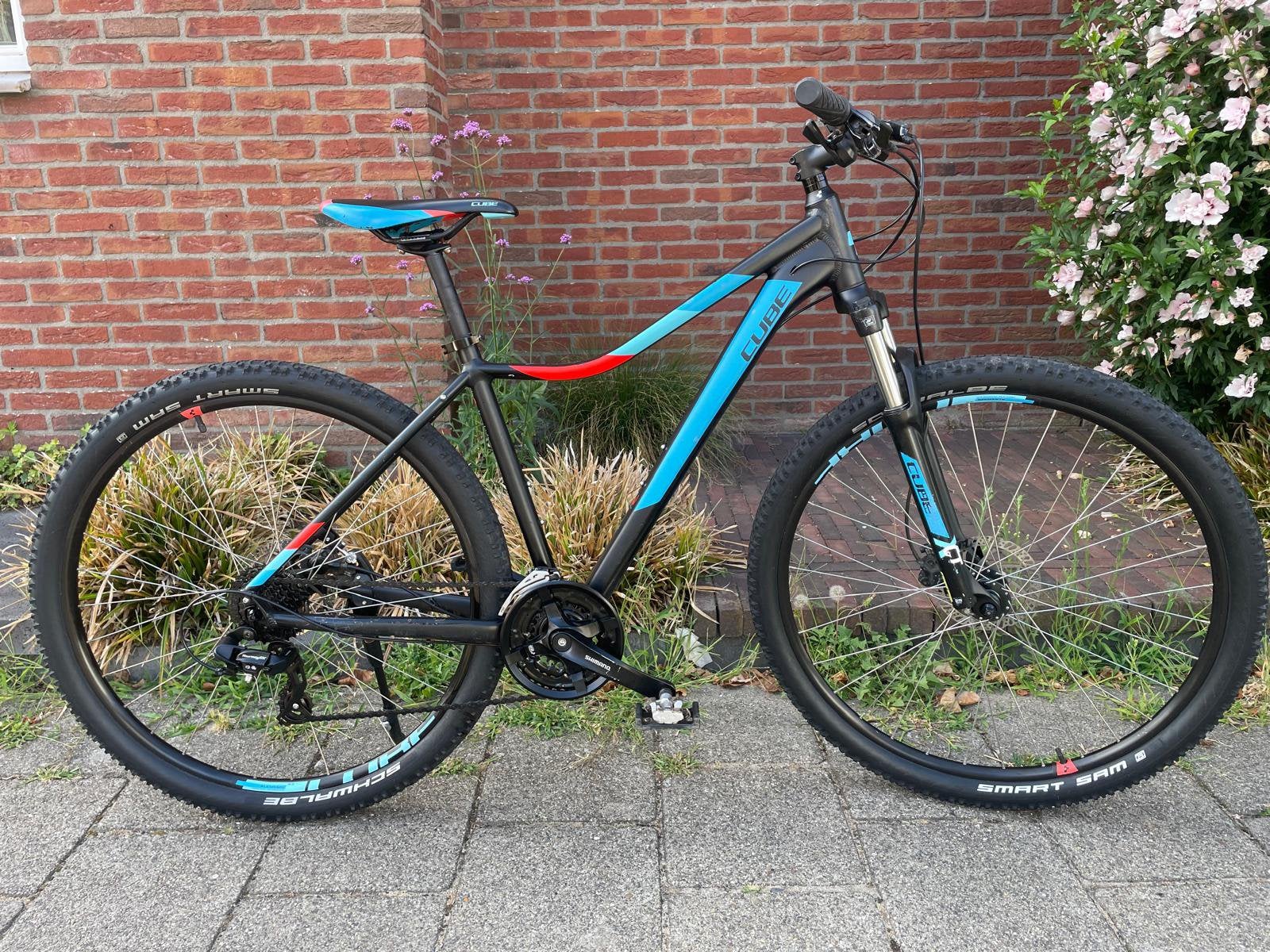 Cube tiener mountainbike izgs 24 versnelingen schijfremmen, Versnellingen, Zo goed als nieuw, Schijfrem, Ophalen