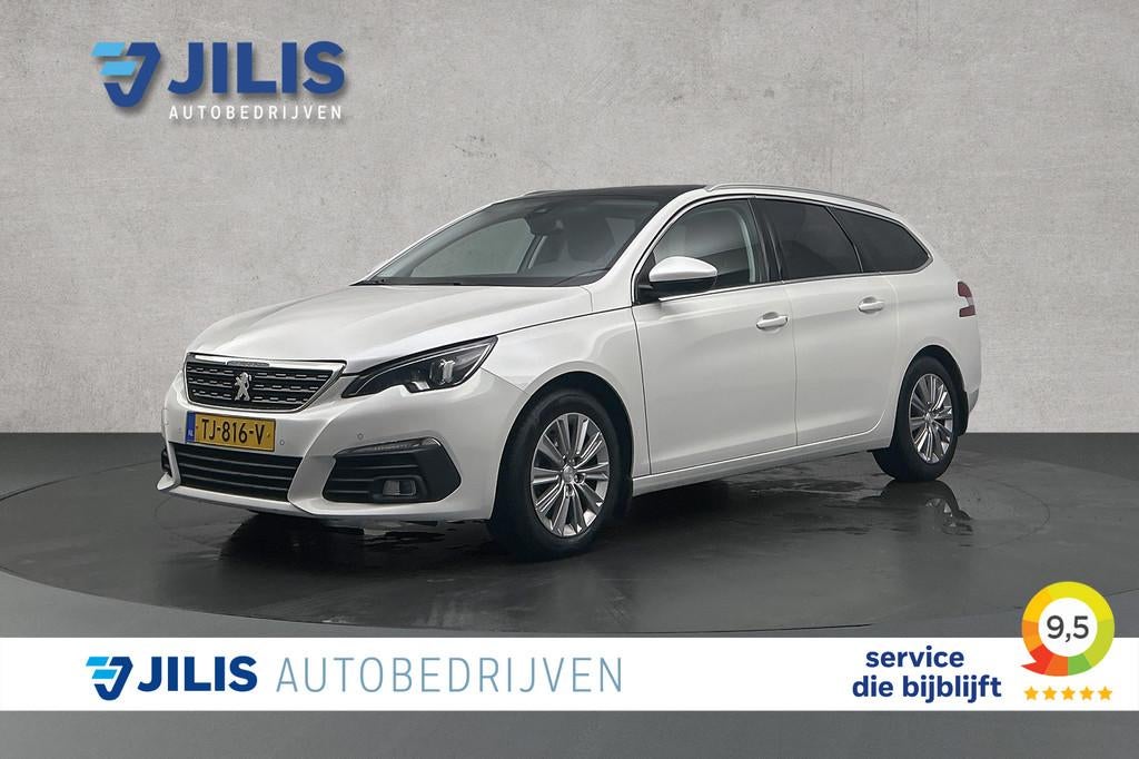 Peugeot 308 SW 1.2 PureTech Blue Lease Premium | Leder | LED, Auto's, Peugeot, Gebruikt, Euro 6, 1199 cc, 635 kg