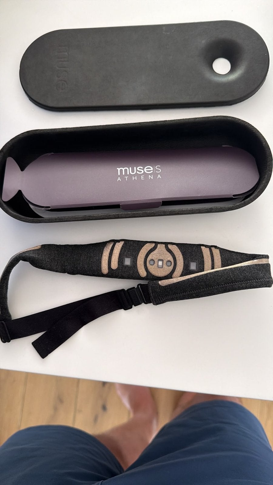Muse S Athena Hoofdband voor Meditatie en Slaap, Ophalen of Verzenden, Zo goed als nieuw, Overige typen