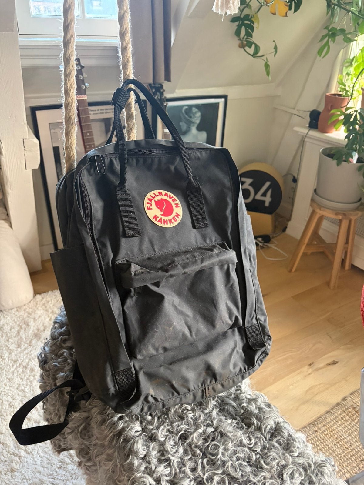 Fjällräven rugzak, Overige merken, 25 tot 40 cm, Ophalen of Verzenden, Zo goed als nieuw