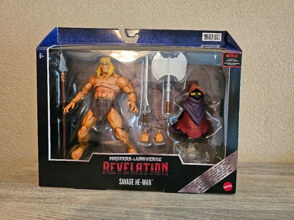 Savage He-Man - Masters of the Universe Masterverse, Ophalen of Verzenden, Nieuw