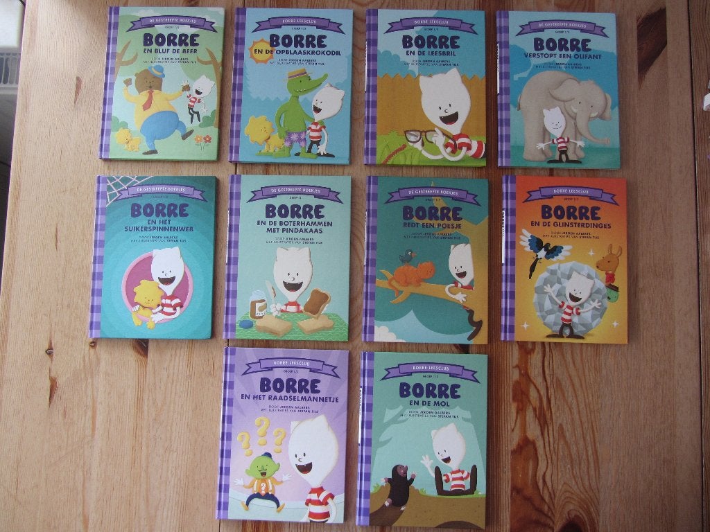 Borre boekjes groep 1-2, Gelezen, Fictie algemeen, Jongen of Meisje, Ophalen of Verzenden