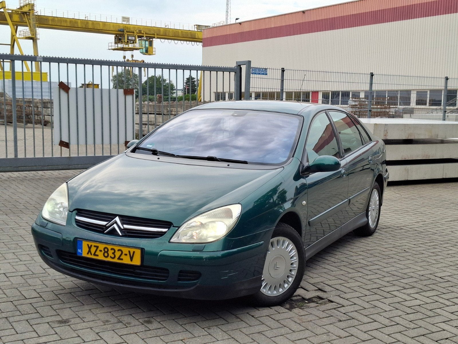 Citroën C5 3.0 V6 AUT 2003 Groen LAGE KM STAND, Auto's, 2946 cc, Overige kleuren, Particulier, C5