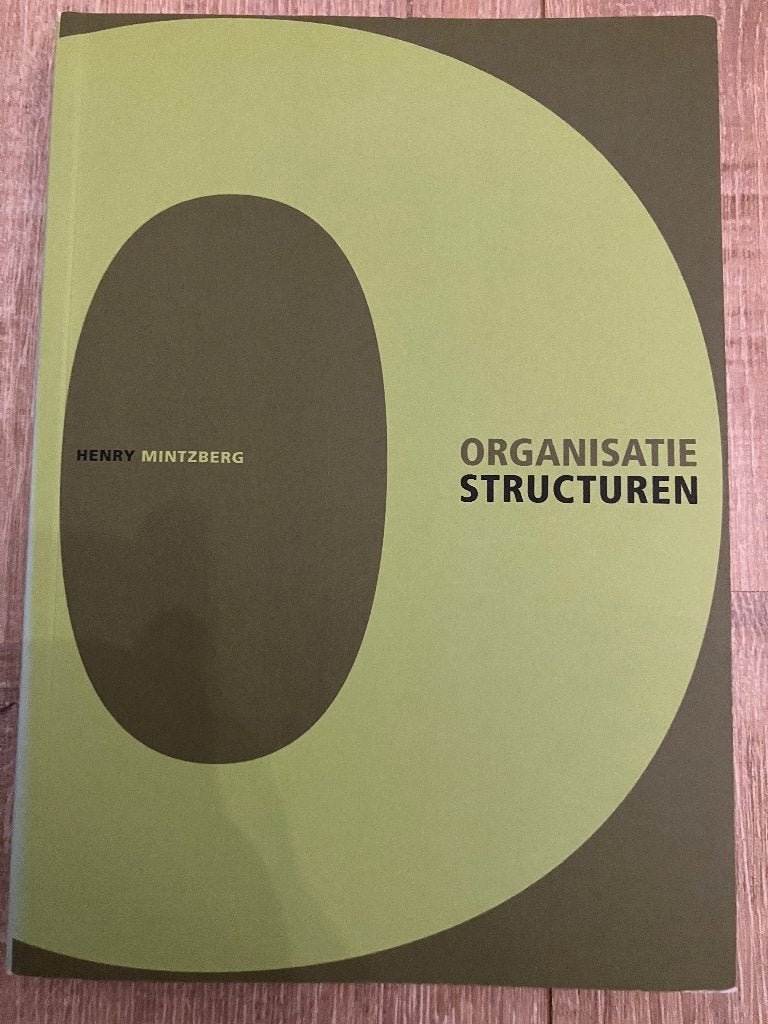 Organisatiestructuren - Henry Mintzberg, Boeken, Ophalen, Zo goed als nieuw, Management, Pearson