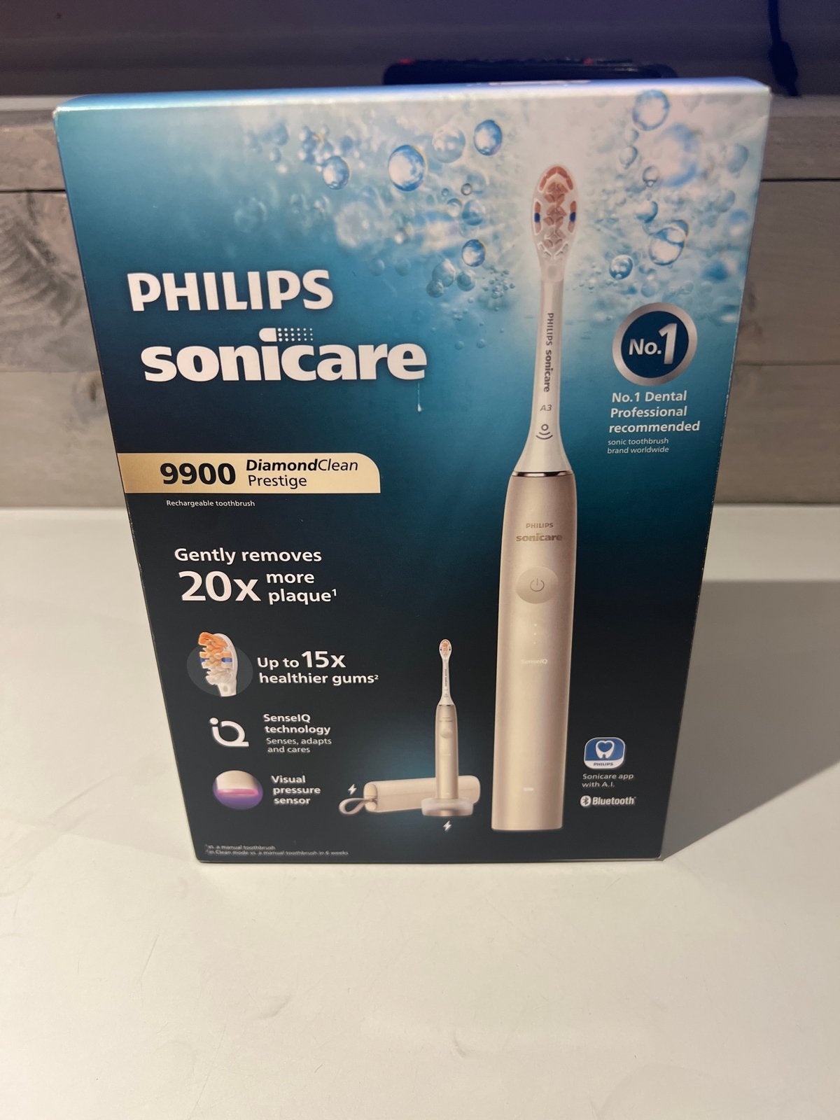 Philips Sonicare 9900 DiamondClean Prestige Tandenborstel, N, N, Nieuw, Ophalen of Verzenden