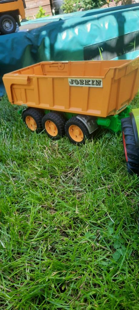 Tractor met aanhanger - Speelgoed voor kinderen, Ophalen of Verzenden, Gebruikt
