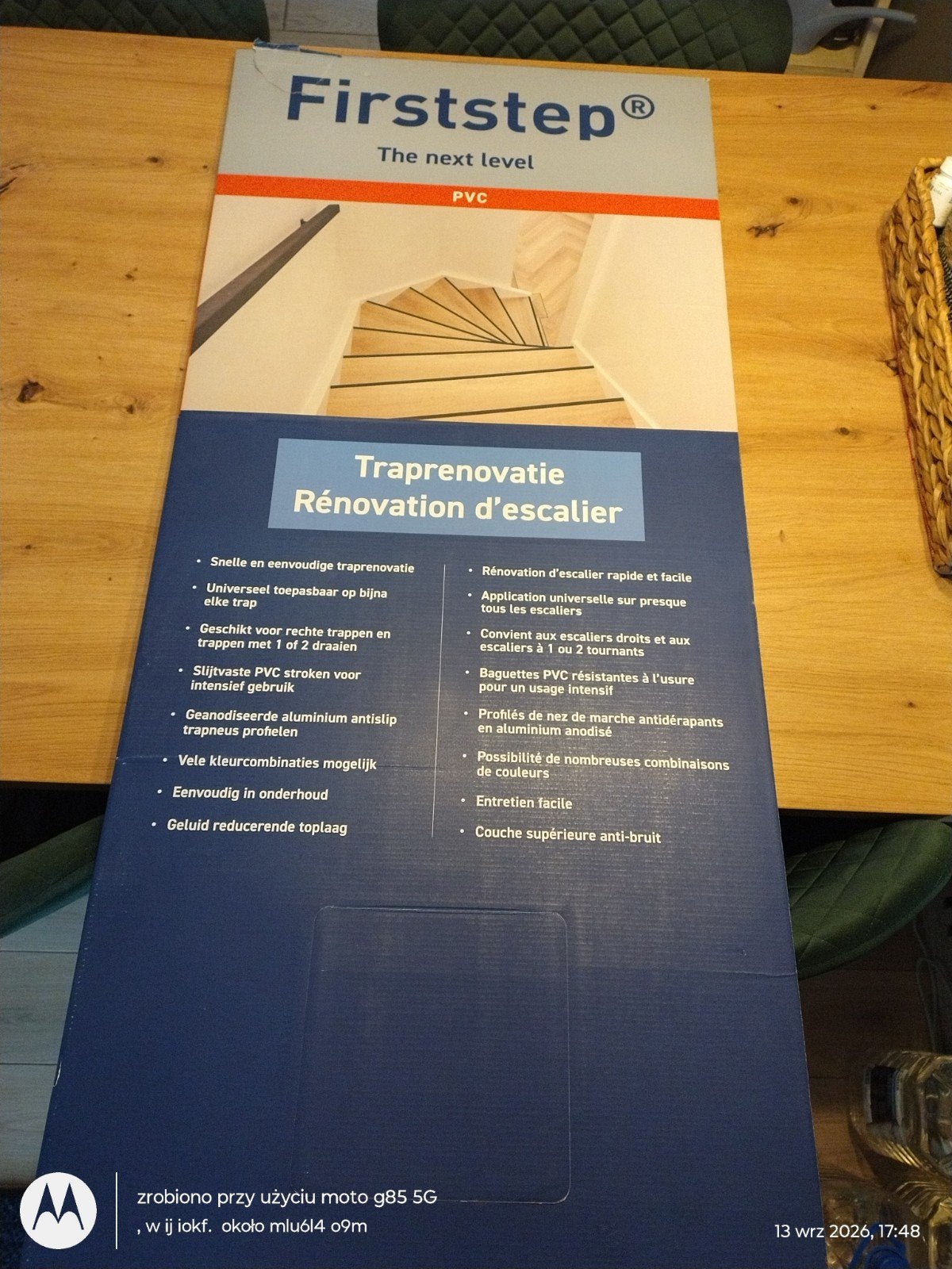 Firststep PVC Traptreden - Renovatie van trappen 3 stukken, Ophalen