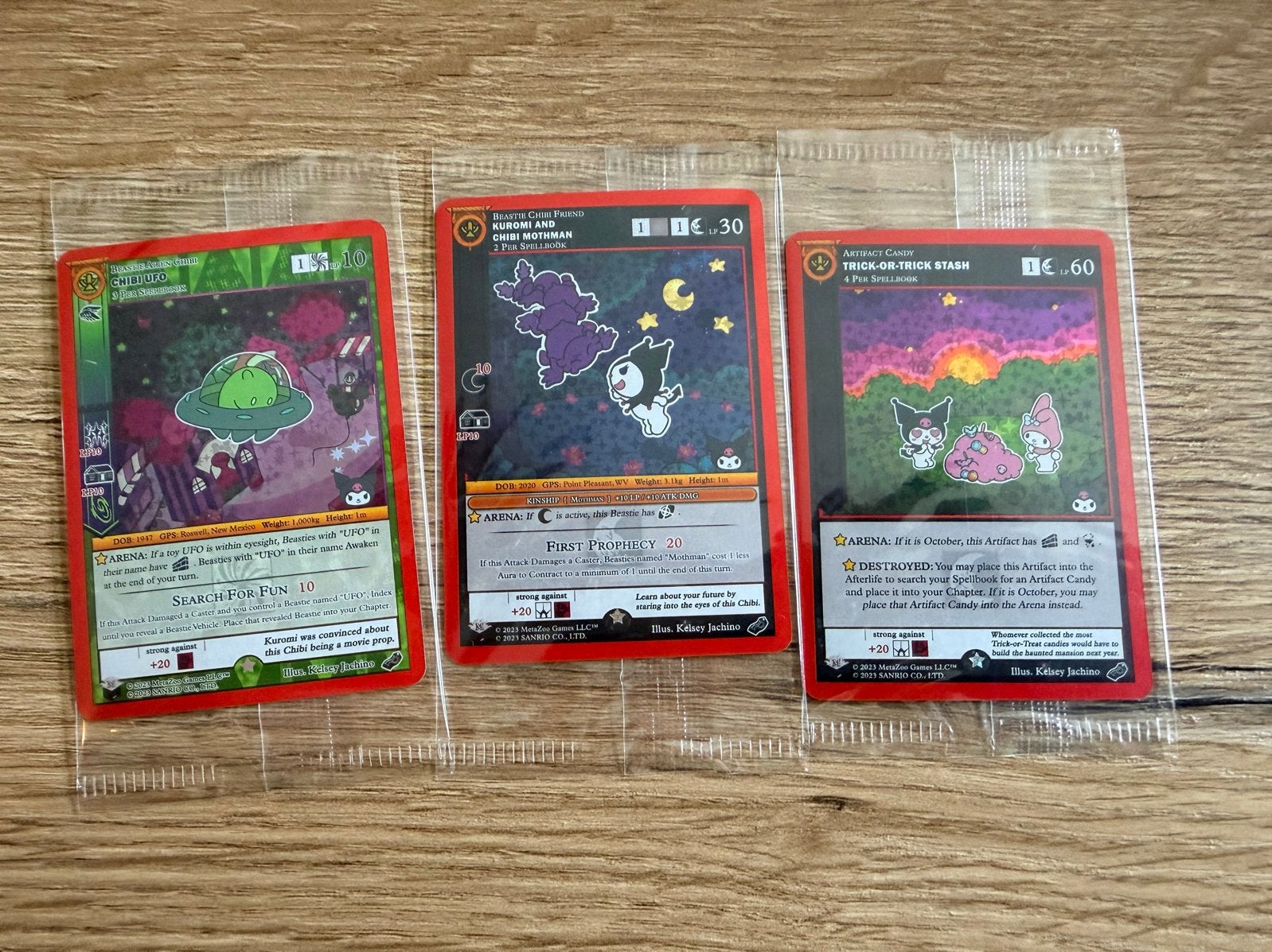 MetaZoo Cryptid Nation kaarten (3 stuks), Ophalen of Verzenden, Zo goed als nieuw, Meerdere kaarten