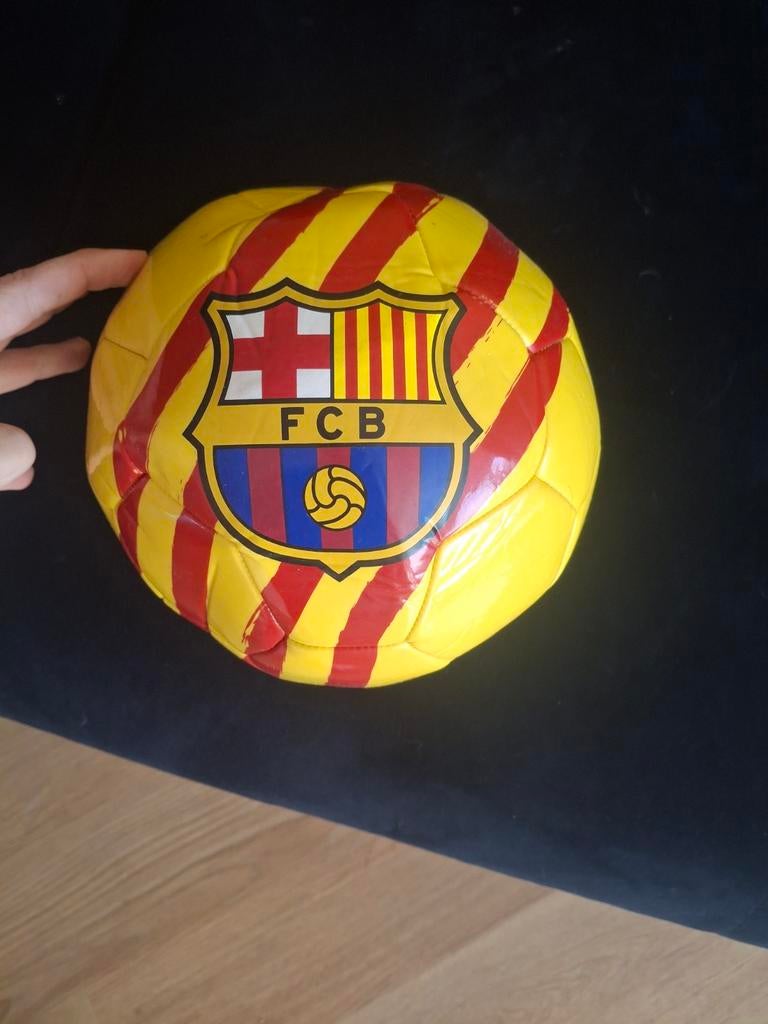 FC Barcelona Voetbal - Geel/Rood, Ophalen of Verzenden, Gebruikt, Bal