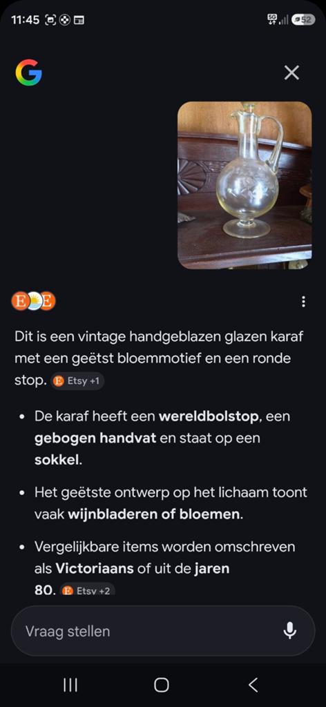 Karaf, Ophalen
