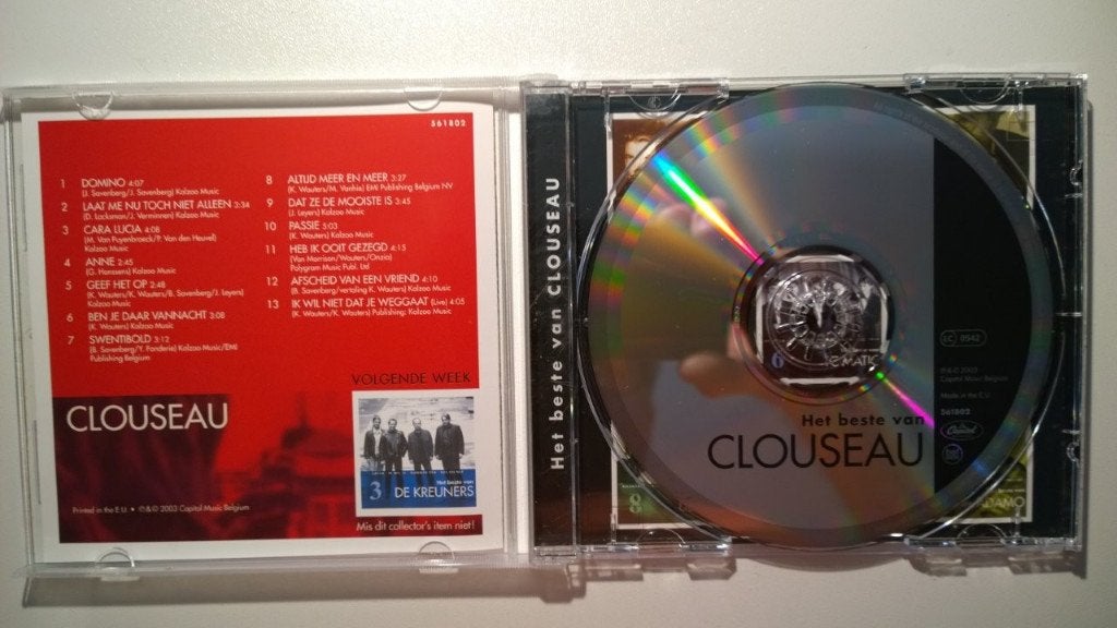 Clouseau - Het Beste Van Clouseau, Ophalen of Verzenden, Zo goed als nieuw, Pop, Album