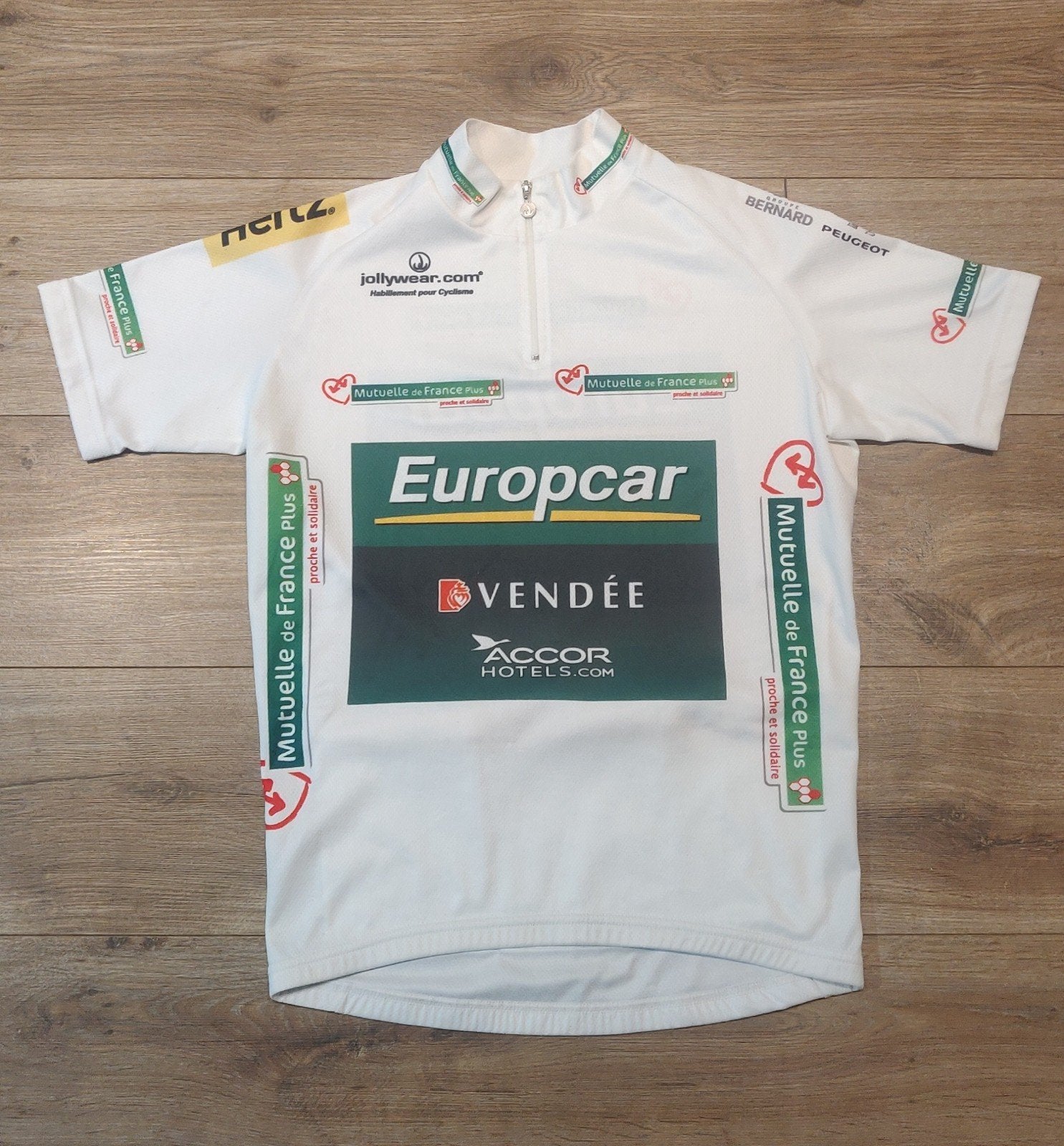 Wielershirt klassementstrui Europcar, Ophalen of Verzenden, Zo goed als nieuw, Kleding