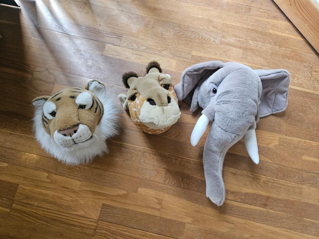 Wild & Soft Dierenkoppen voor Kinderkamer Decoratie, Kinderen en Baby's, Kinderkamer | Inrichting en Decoratie, Ophalen of Verzenden