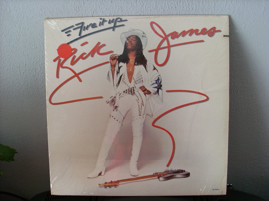 LP Rick James - Fire Up ----3365, Fotohoes, Verzenden, Gebruikt, 12 inch